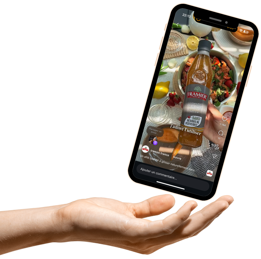 looma-studio-ugc-main Création de contenu UGC food et nutrition par Looma Studio