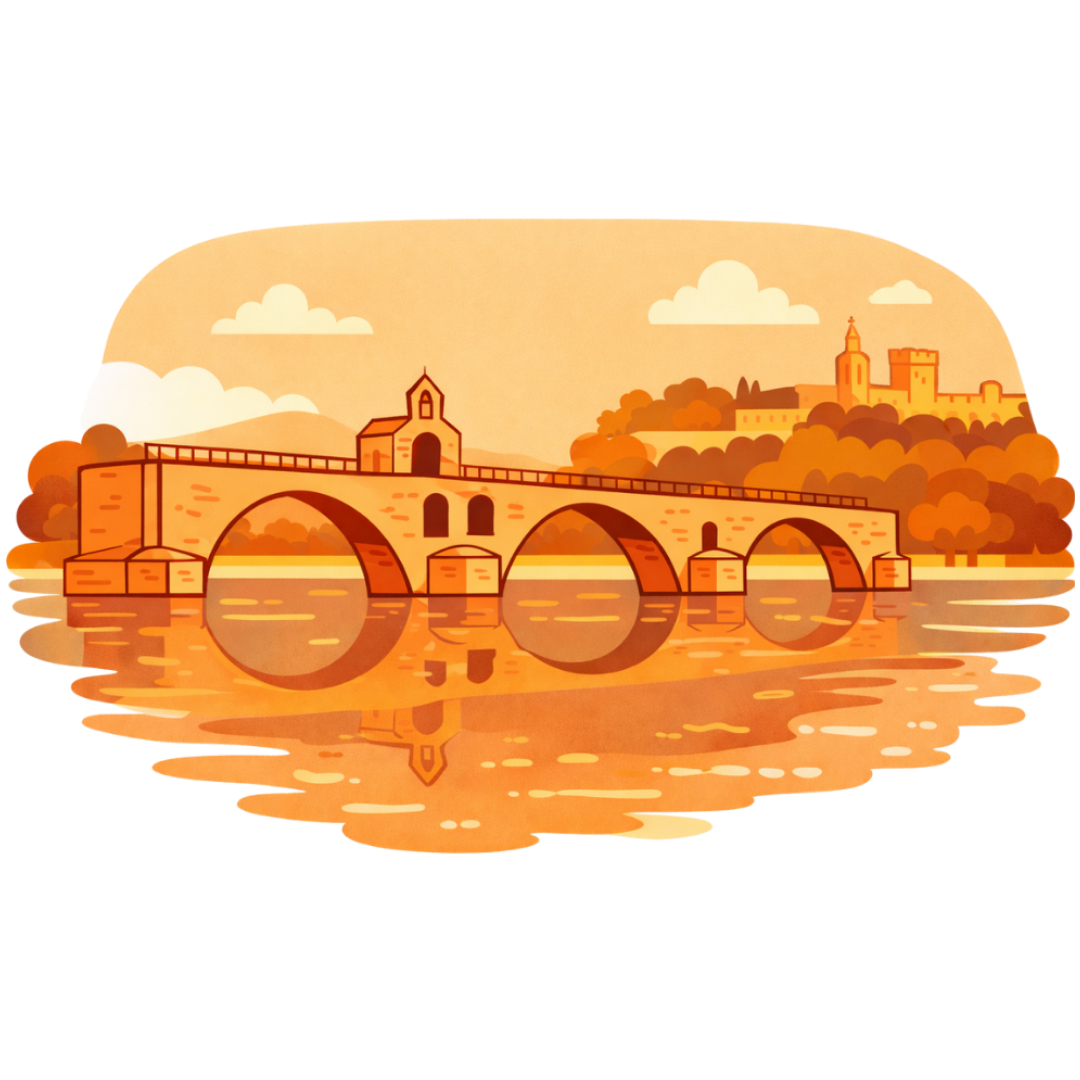 Pont d'avignon loomastudio